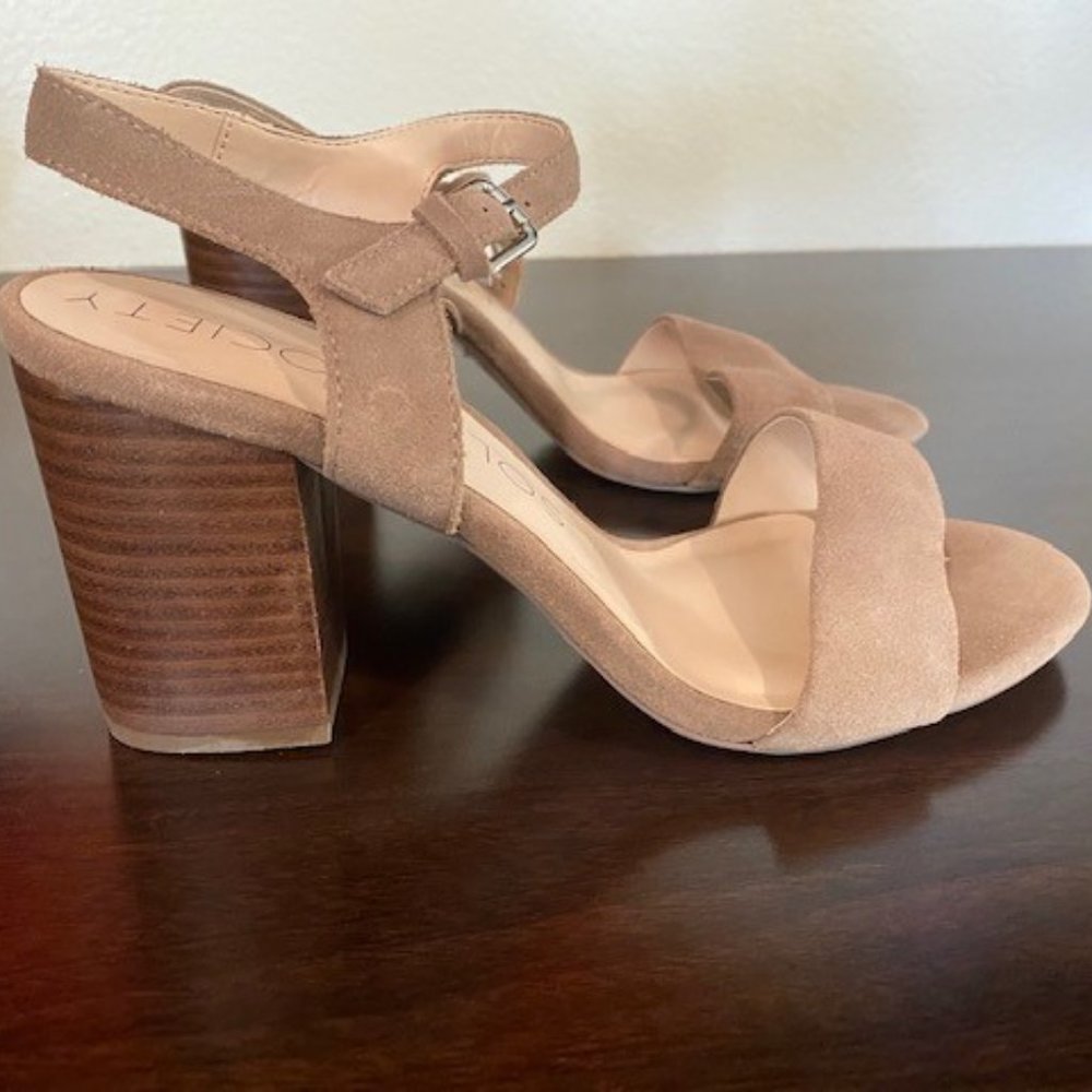 Sole Society Block Heel Sandals - Size 8 NWOT